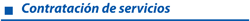 Contratacin de Servicios